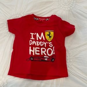 Ferrari baby t shirt